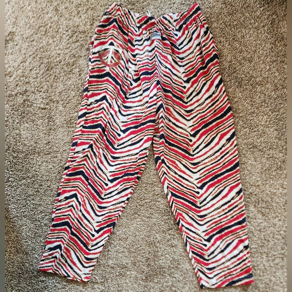 Zubaz Minnesota Twins Zebra Print Pants - Size Medium - Picture 1 of 7